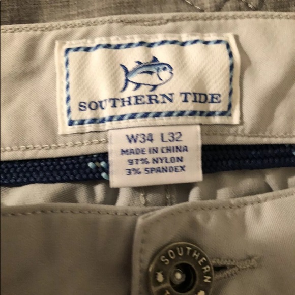 Southern Tide Channel Marker Pants(“Seagull Grey”) - Picture 3 of 3